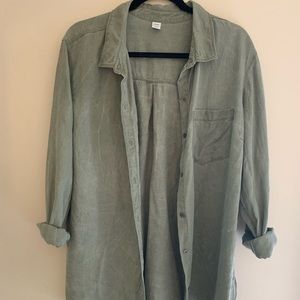 Old Navy lightweight button up top